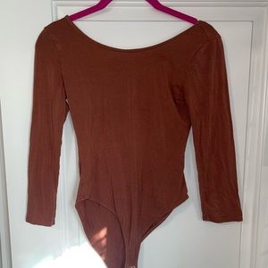 Cute brown bodysuit